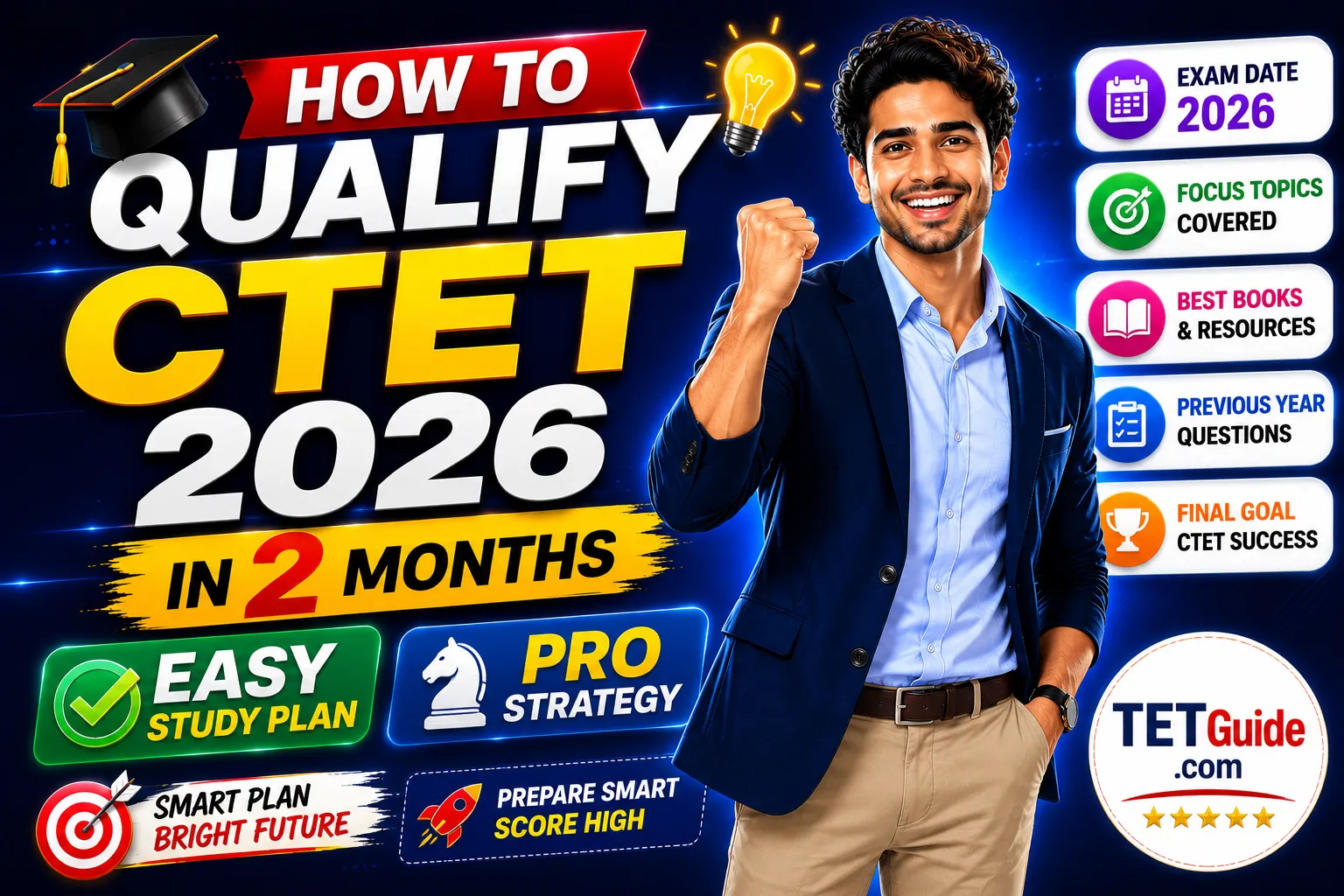 CTET 2026 prep in 2 months