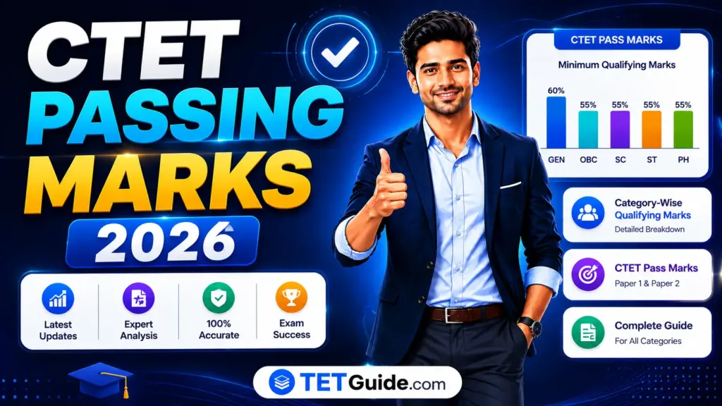 CTET Passing Marks 2026