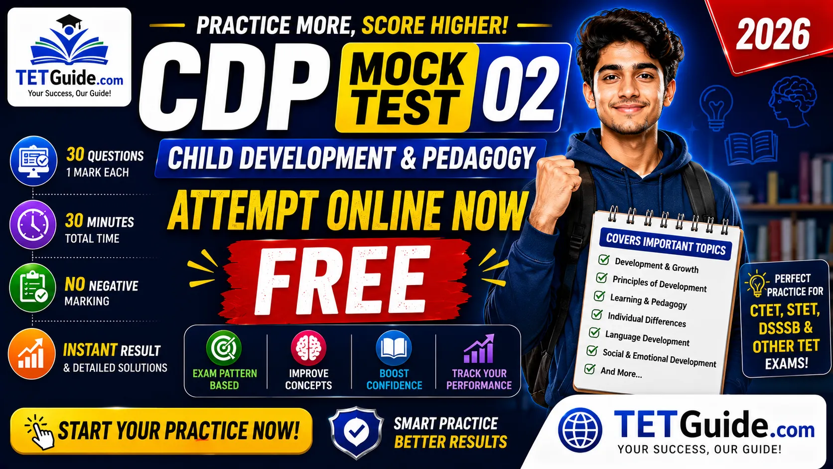 CDP Mock Test 02 2026